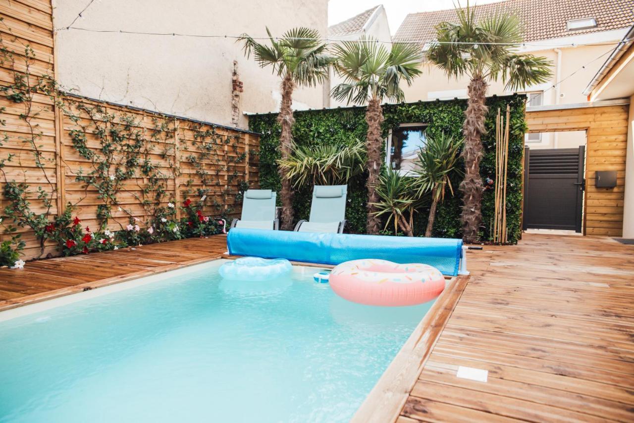 La Suite 176 - Piscine Privee, Spa, Hammam A Reims Extérieur photo